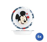 6x Piatti fondi San Lulabi Mickey Icon Diam. Cm20