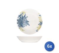 6x Piatti Pcl Amaranta Fondi Cm20 H&H