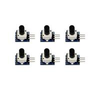 6X Piccolo Servomotore ESC Tester PWM Controllo DIY Brushless Fan Modello Aeromobile Regolatore di VelocitÃ del Motore