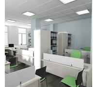 6x Plafoniera Pannello Lampada a Incasso LED Rasterlampe Lampada 6400K Bianco [EEK: 36 watt]