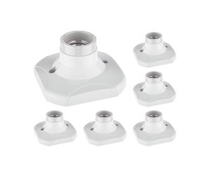 6x plafoniera/porta lampadine ELEKTRA bianco 1x E27 max. 60W