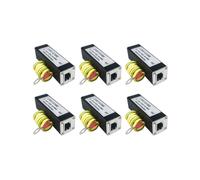 6X Poe 1000M Network Protector POE 1000M Monitor Camera Surge Protector RJ45 Gigabit Ethernet Dispositivo di Protezione Scaricatore
