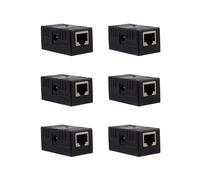 6X Poe Splitter Injector Passive Power Over Ethernet Rj45 10 / 100Mbp Adattatore per Montaggio A Parete per Lan Network Security Ip Camera