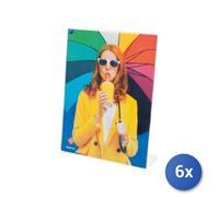 6x Portafoto Ps Trasparente Vert Cm18x24 H&H