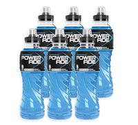6X Powerade Mountain Blast Bevande Energetica per Sportivi al Gusto Frutti di Bosco con Poche Calorie 500ml [6 Bottiglie]