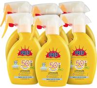 6x Prep Trigger Solare SPF50+ Crema Solare Protezione Solare 50+ Spray 200ml