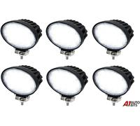 6X Professionale Ovale 40W LED Luci Da Lavoro Lampade Flood Beam Digger Trattore