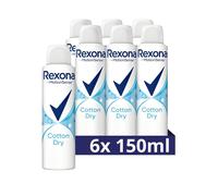 Rexona - Confezione da 3 deodorante spray anti-traspirazione, Cotton Dry 3 x 150 ml