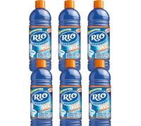 6x Rio Azzurro Detergente WC 750 ml - Anticalcare e Igienizzante Bagno