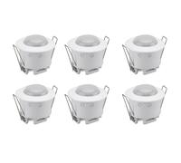 6X Rivelatore di Movimento PIR da Incasso un Soffitto, Rilevatore Regolabil8236