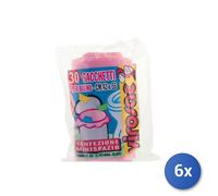6x Rotolo 30 Sacchi per pattumiera del Bagno 42x55 cm Virosac
