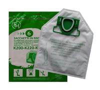 6X SACCHETTI PER VORWERK FOLLETTO VK200 SACCHI ASPIRAPOLVERE COMPATIBILI NEW