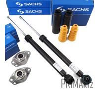 6x Sachs Ammortizzatore+Kit Parapolvere+Supporto Ammortizzatore Posteriore per