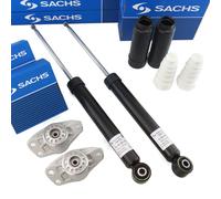 6x SACHS Ammortizzatore Supporto Staubmanschetten Posteriore per VW Touran 1T