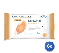 6x Salviette Intime 15 Lactacyd Delicate