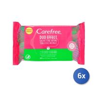 6x Salviette Intime 20 Carefree Te' Verde & Aloe Vera