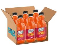 6X San Benedetto Succoso Zero Arancia e Arancia Rossa Gusto Frutta 900ml