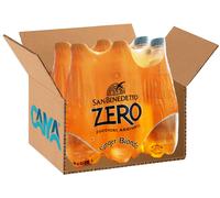 6X San Benedetto Zero Ginger Biondo Zero Zuccheri Aggiunti Bibita 750ml