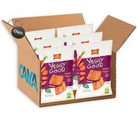6X San Carlo Benessere Veggy Good Quadrotti con Carota, Lenticchie e Riso 70g - Snack Vegano e Senza Glutine [CAIYA® BOX da 6 Confezioni]