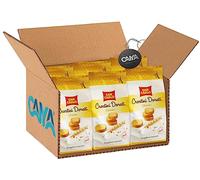 6X San Carlo Crostini Dorati Classici Tostati e Fritti, Semplici e Croccanti Maxi Formato 200g [CAIYA® BOX da 6 Confezioni]