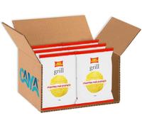 6X San Carlo Grill Patatine Ondulate 150 g - Chips Croccanti dal Taglio Grigliato - Snack Salato per Aperitivo, Feste, Serate e Momenti di Condivisione