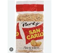 6X San Carlo Party Arachidi Dorate e Salate 1000g - Maxi Confezione