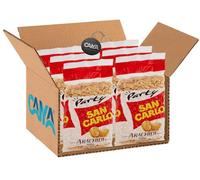 6X San Carlo Party Arachidi Dorate e Salate - Maxi Confezione 1000g [CAIYA® BOX da 6 Confezioni]