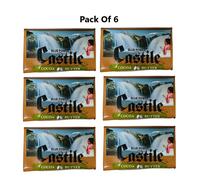 6X Sapone Potente Blu Castiglia Con Burro Di Cacao