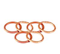6x Scarico Guarnizione Collettore per Honda Goldwing GL1500 GL1800 Valkyrie F6C