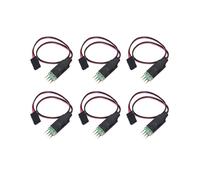 6X Scheda di Controllo Remoto CH3 Modulo di Controllo della Luce per La Lampada Spia per Auto Modello RC Plug and
