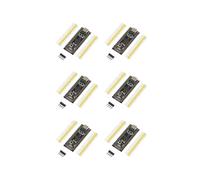 6X Scheda di Sviluppo STM32F411, STM32F411CEU6 Scheda di Apprendimento STM32F4, Supporto per La Programmazione MicroPython/