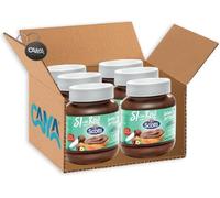 6X Scotti Si con Riso Crema Spalmabile con Riso, Nocciole e Cacao Senza Lattosio (Lactose Free) 350g [CAIYA® BOX da 6 Confezioni]