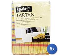 Perfetto Panno polvere tartan 50x50 cm - 2 pezzi Panno polvere Tartan 50x50 cm - 2 pezzi