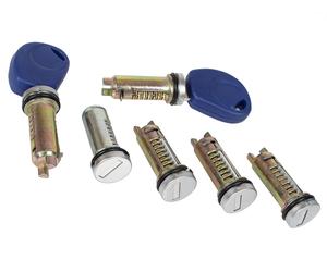 6x SERRATURA CILINDRETTO SET PER IVECO DAILY 2006-