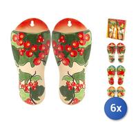 6x Set 2 Evaporatori Ceramica Piatti A Forma Di Ciabatta Fr Home