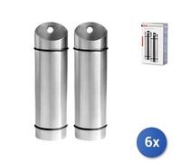 6x Set 2 Evaporatori Inox Satinato Crazystock Selection