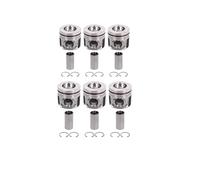 6x set di pistone e pistone con anello compatibile con 3,0t L6 N57d30 N57 Motore adatta 08-19 x3 x4 x5 x6 Modelli Numeri di parte 11257812585 11257805329