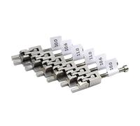 6x Set Di Sellette Per Ponti Per Chitarra Professionali Per La Riparazione Del Tremolo Parti Di Ricambio