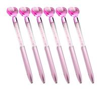 6X/Set Penna A Sfera Scrittura Fluida A Forma Di Cuore Per Scuola