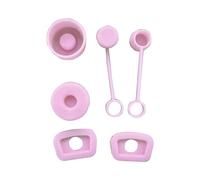 6x Set tappi in silicone Tappi a prova fuoriuscite per tazze Tappi per perdite Accessorio per tazza per fuoriuscite Tappo in silicone antipolvere