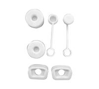 6x Set tappi in silicone Tappi a prova fuoriuscite per tazze Tappi per perdite Accessorio per tazza per fuoriuscite Tappo in silicone antipolvere