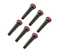 6x/Set Vari Stili Ponte Perni Pratico Chitarra Acustica Ponte Perni Con Abalone Dot Chitar