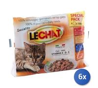 6x Snack gatto Monge 0805 Lechat