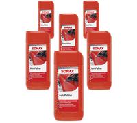 6x SONAX 03002000 Polish Auto Lucidatura Vernice Cera Vernice Sigillante 500 ML