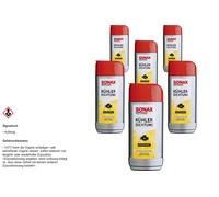 6x SONAX 04421410 Kühlerdichtung Kühlerdichtmittel Assistenza 250 ML