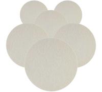 6X SONAX Feltro Pad 127 Politura Vetro Abrasivo Polishing Pad Per Pasta Abrasiva
