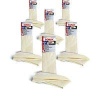 6x SONAX Premium Pelle - Senza Strisce Su Vernice Vetro E Specchi 1 Pz.