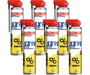 6x Sonax SX90 Plus Olio Multifunzionale Spray Anti Ruggine Lubrificante