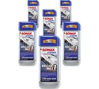 6X SONAX XTREME BrilliantWax 1 Hybrid NPT Cera Dura Sigillatura 500 Ml