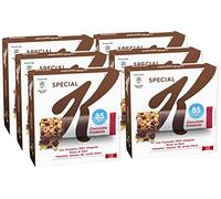 6X Special K Barrette di Cereali al Cioccolato Fondente con Frumento 100% Integrale, 129g [6 Confezioni]